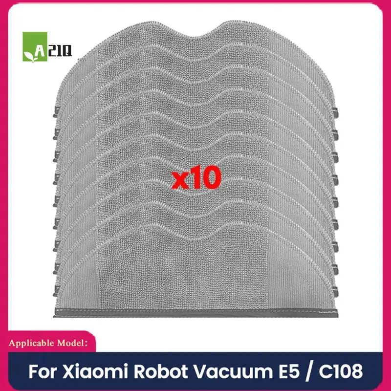 

A21Q -Mop Pads For Xiaomi Robot Vacuum E5 / C108 Robot Vacuum Cleaner Accessories Washable Microfibers Mop Cloth