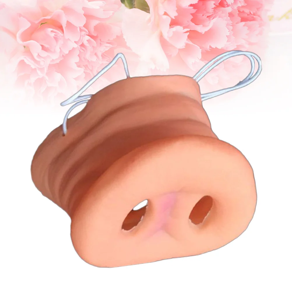 

4Pcs Pig Nose Mask Elastic Band Design Soft Secure Fit Animal Nose for Quirky Parties Costumes Dress Up Events