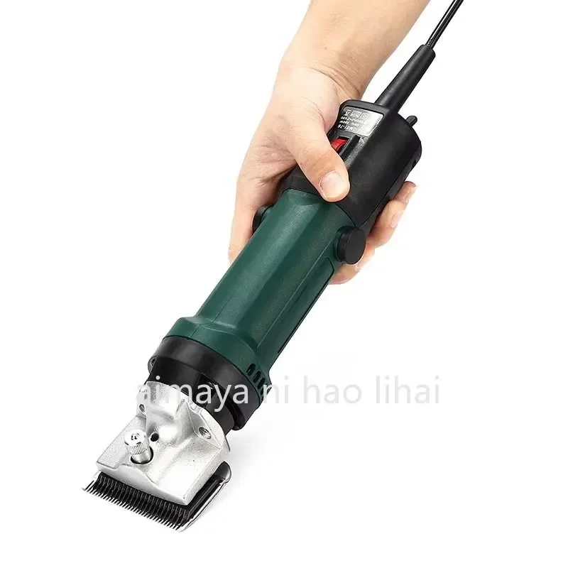 690W Electric Horse Sheep Clipper Heavy Duty Animal Shearing Machine Trimmer Shaver for Equine Grooming Hair Cutting Tool