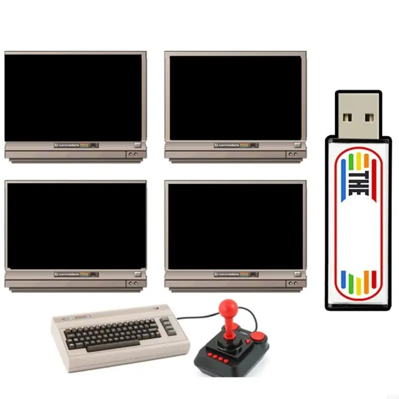 H37B Gaming Collection USB Classical USB Flashes Simple Installation для C64