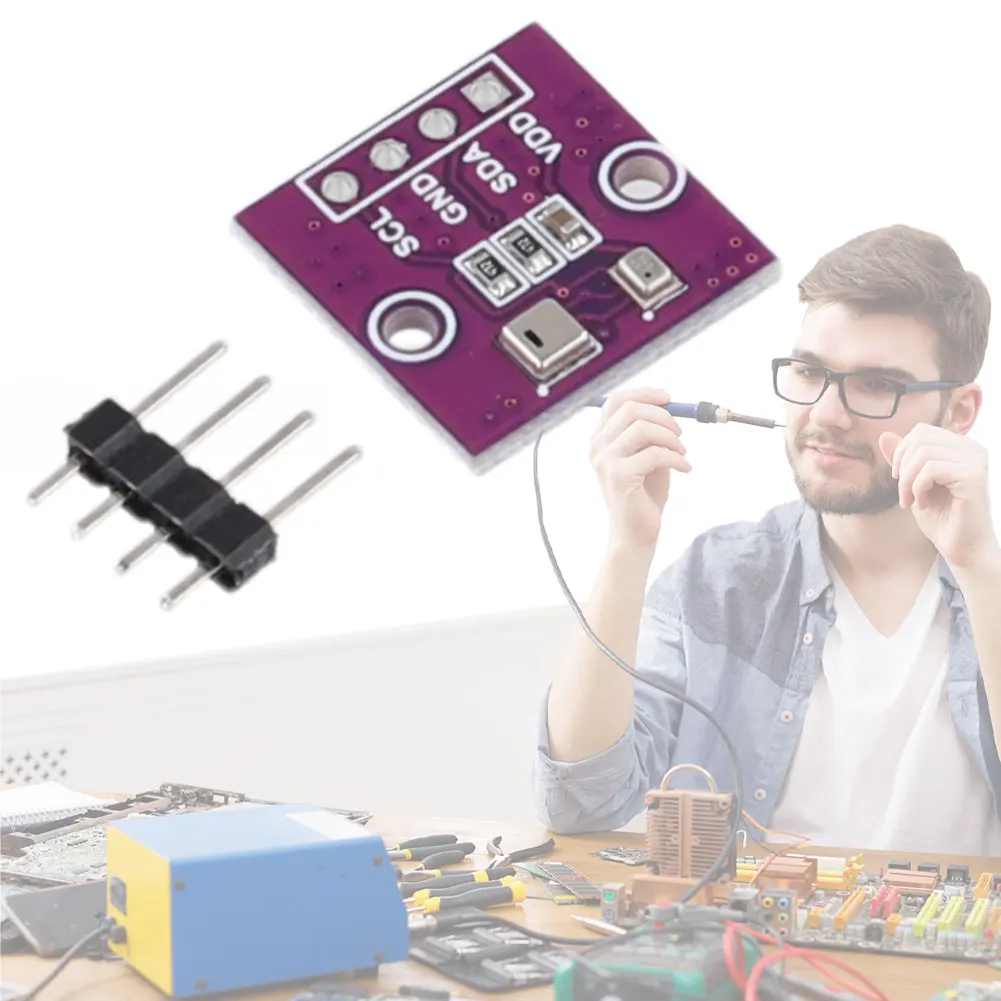 1-5 шт. AHT20 + BMP280 модуль температуры и влажности и давления воздуха высокоточный цифровой датчик температуры и влажности и давления воздуха