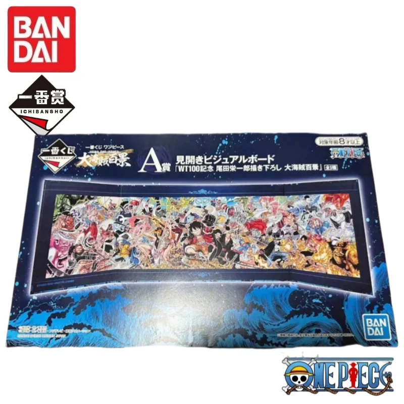 

In Stock 100% Original Bandai One Piece Ichiban Kuji Wt100 Luffy Sabo Yamato Hancock Carrot Law Ace Action Figure Model Toys