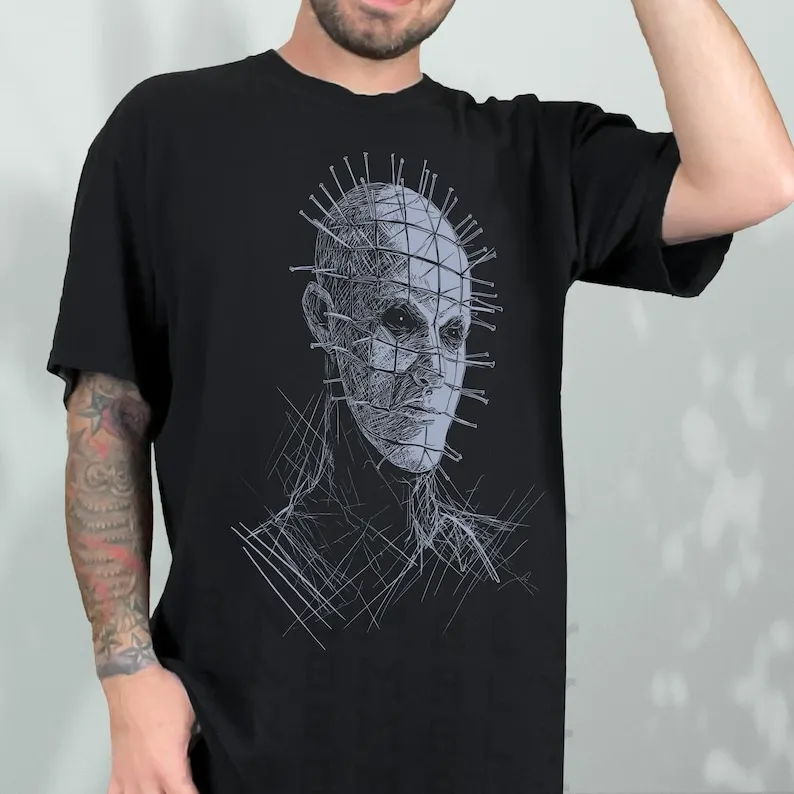 Retro 80s Horror Graphic Tee: Hell Movie Inspired Shirt T-Shirt TShirt