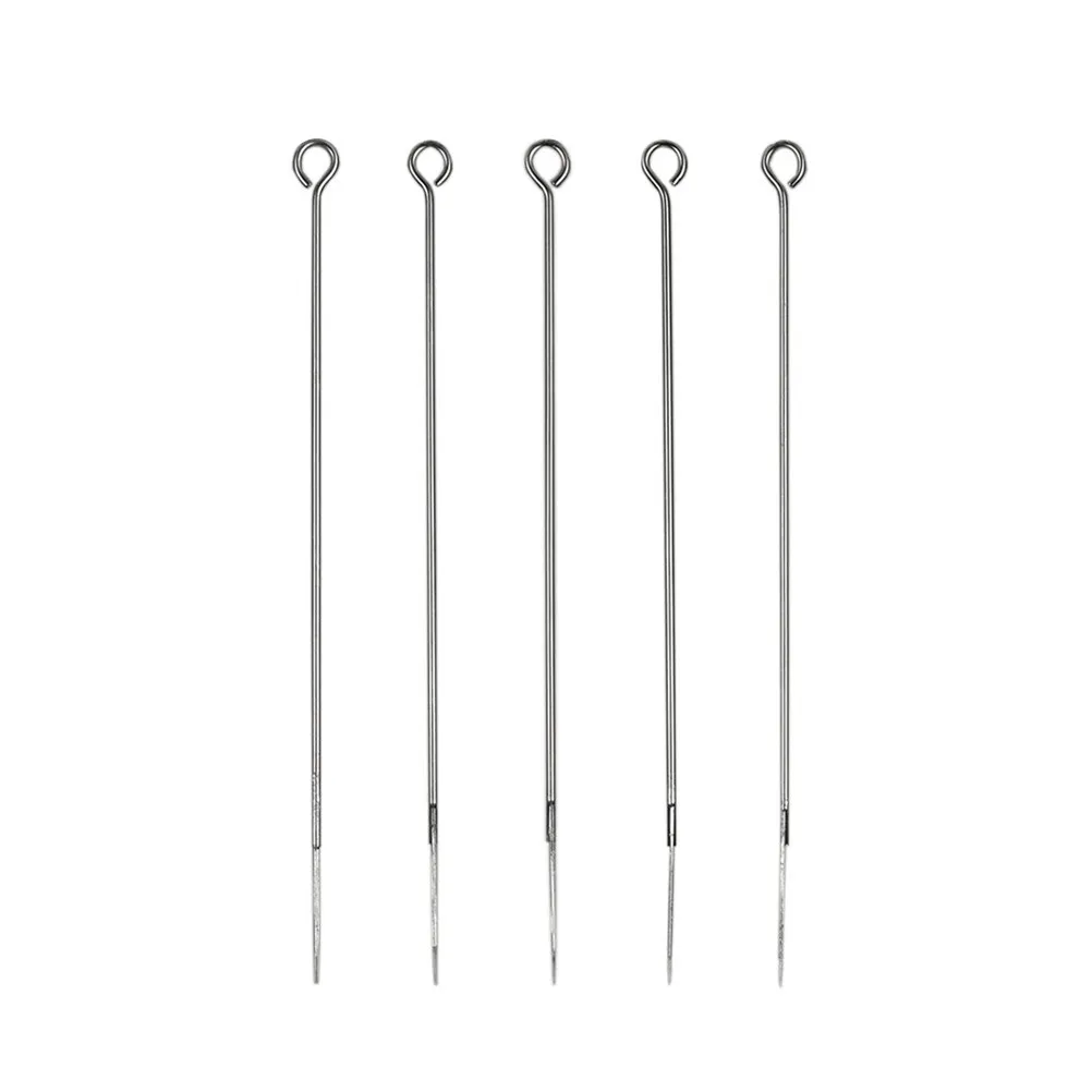 

50Pcs Tattoo Needles Mixed Disposable Liner Supplies Round Liner Needles Stainless Steel for Permanent Embroidery Machine