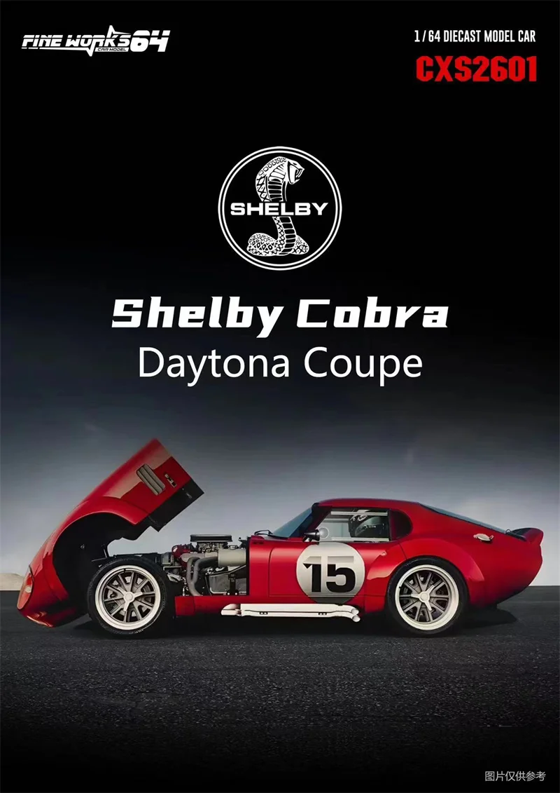 **Pre-Order** Fine Works64 1:64 shelby Daytona Coupe Limited999 Diecast Model Car