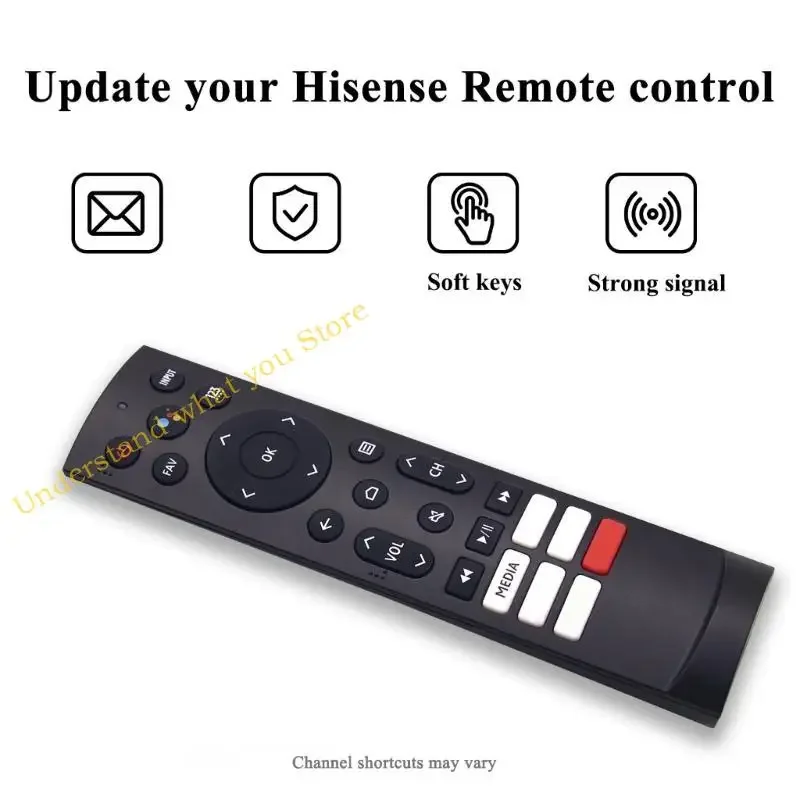 J60A ERF3L90H Remote Controls for Enhances Viewing Experience No Voice Function