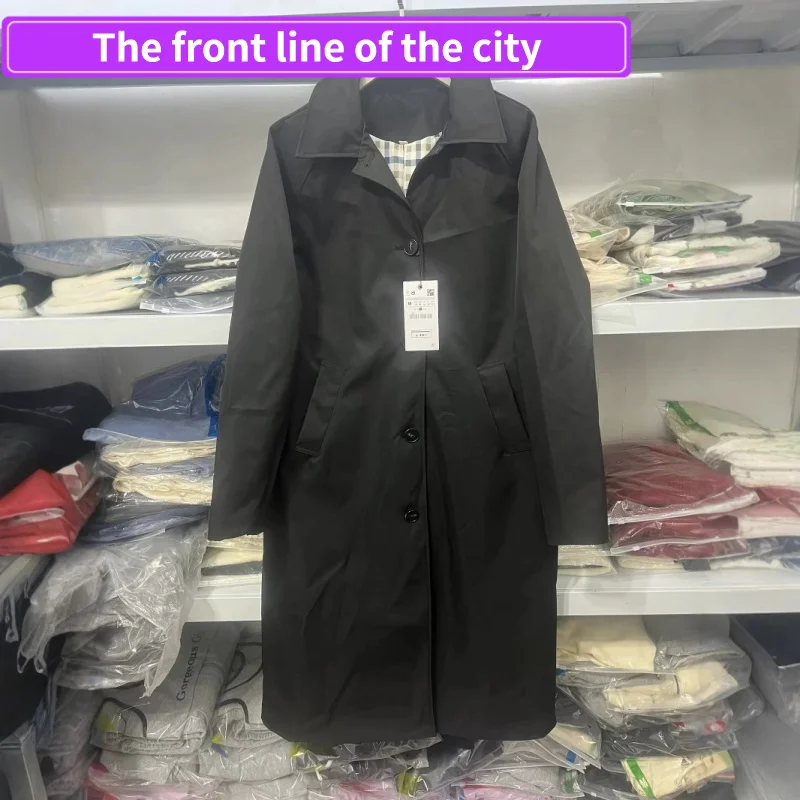 

Faionable Loose Leather Jaet Women's irt Four Colors Ele Long Sve Fre Sle Regular Fit Autumn Season