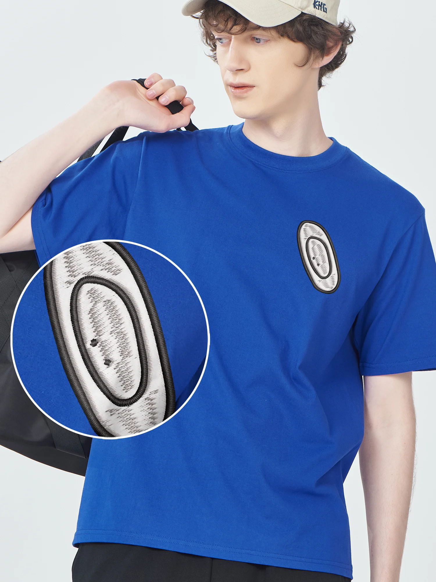 

Футболка с коротким рукавом и вышивкой, повседневная одежда из 100% хлопка для мужчин и женщин, забавная футболка Camiseta Hombre