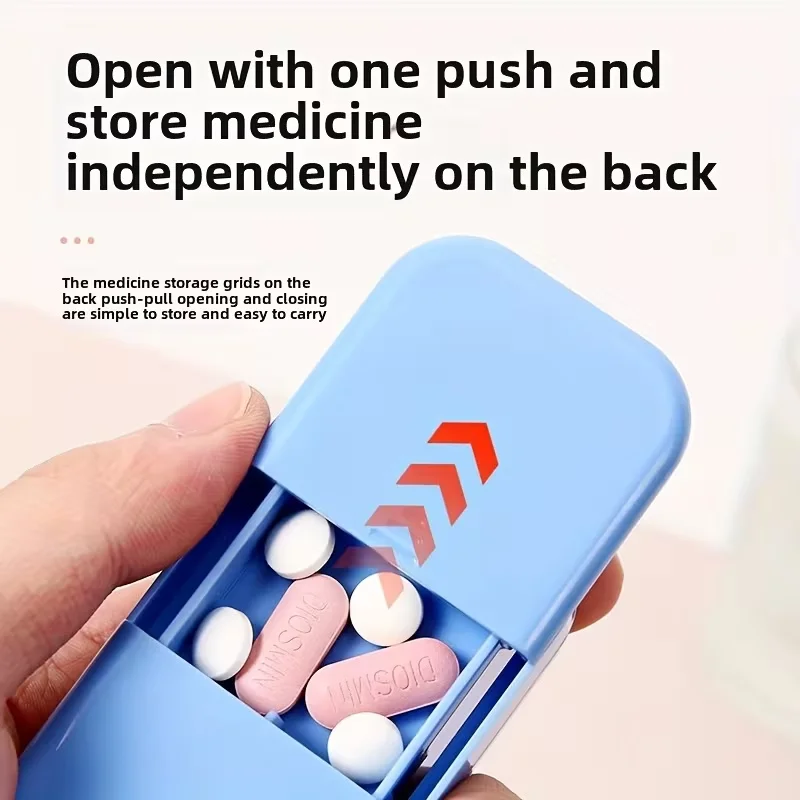 ​ Precision Pill Cutter Tool | Safe & Easy-to-Use Medication Splitter for Accurate Dosage | Portable Design