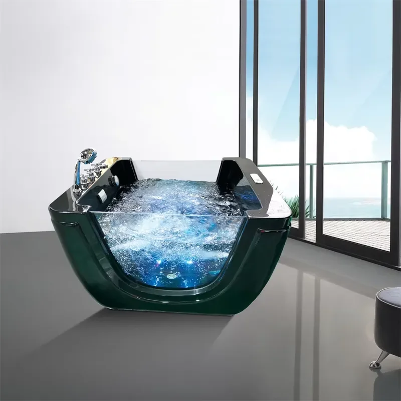 Cute Pink Small Size Baby Spa Freestanding Acrylic Jacuzzi