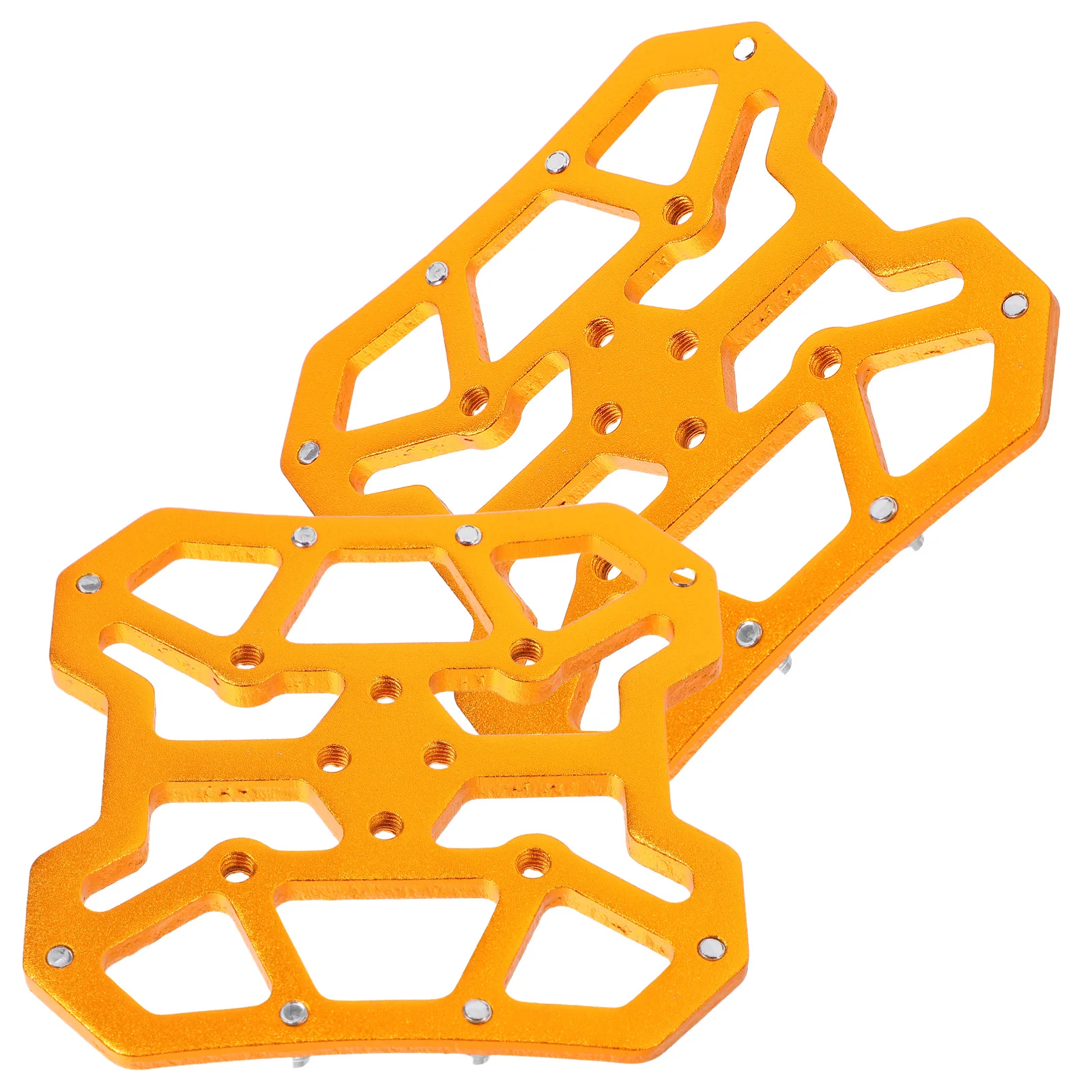 

1 Pair Portable Bicycle Pedal Cleat Lightweight Self-Locking Mountain Bike Pedals Flat Quick Release Cycling Foot Pedal For Road