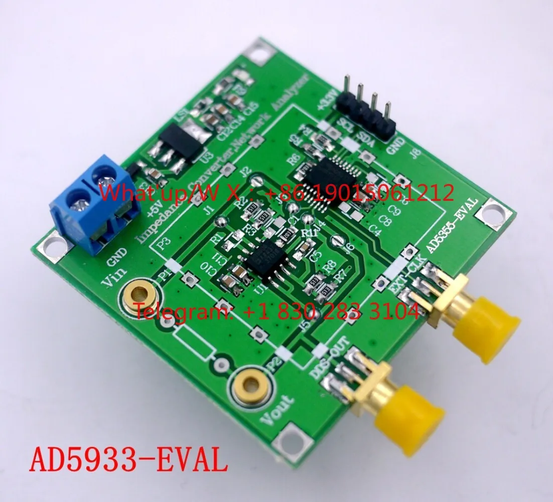 AD5933 Impedance Converter, Network Analyzer Module 1M Sample Rate 12bit Resolution, Measuring Resistance