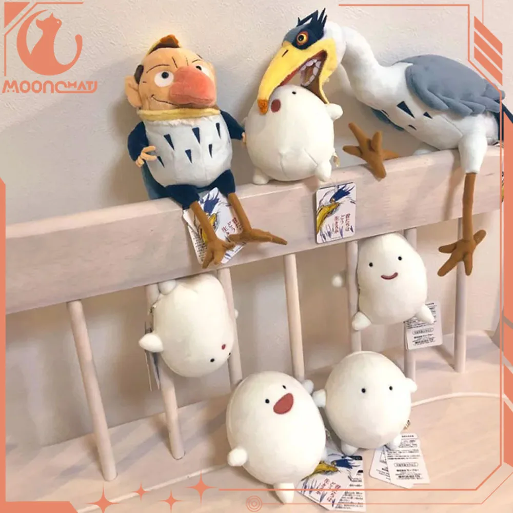 The Boy and the Heron Warawara Plush Toys 2Sizes Anime Figure Plushie Dolls Soft Stuffed Toys Sofa Decoration Kid Birthday Gifts