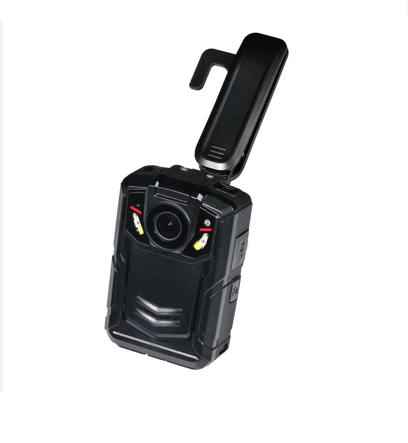 كاميرا أمنية يتم ارتداؤها على الجسم H.256 GPS كاميرا لاسلكية يتم ارتداؤها على الجسم HD 1512P 4G Live-Video EIS كاميرا خارجية كاميرا حماية للجسم