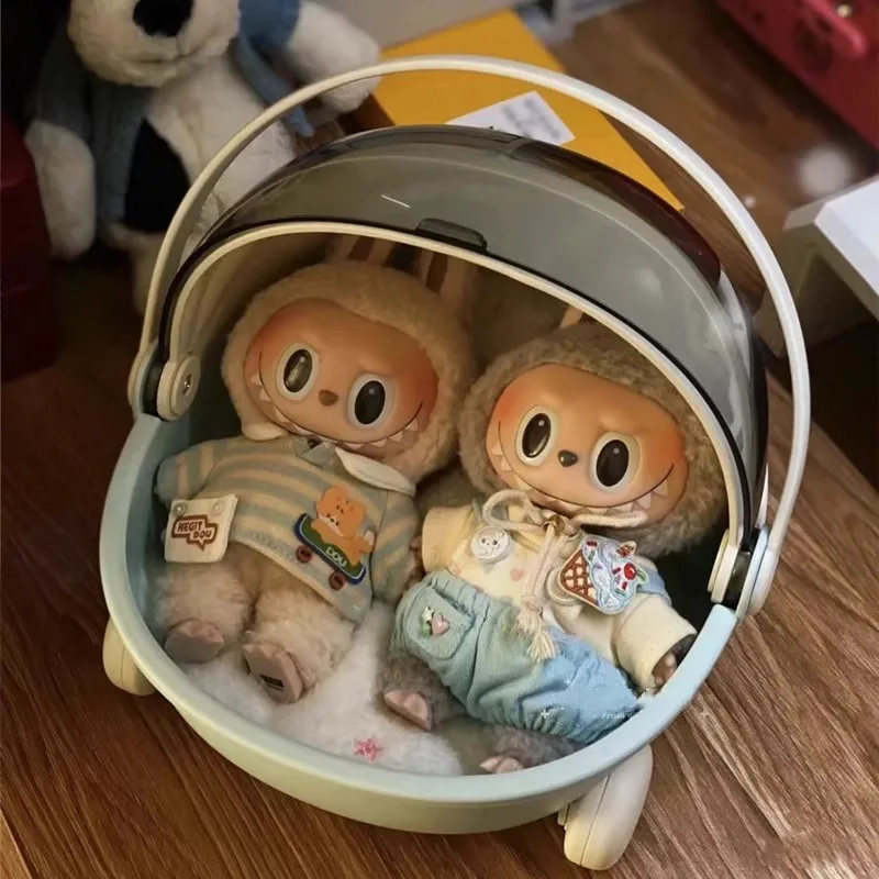 

Для Labubu Тележка Кукла Колыбель Тележка Настольный Откидной Ящик Для Хранения 15/17 см Коробка Для Куклы Детские Игрушки Милая Девушка Подарок На День Рождения