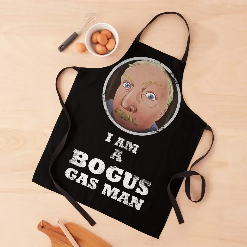 

Still Game Bogus Gas Man Apron Barber For Kitchen Women Apron