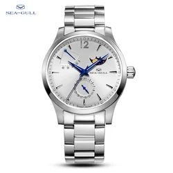 Seagull Men's Automatic Mechanical Watch Luxury 40.5mm Business Waterproof Wristwatch ST21 Movement reloj hombre 816.423