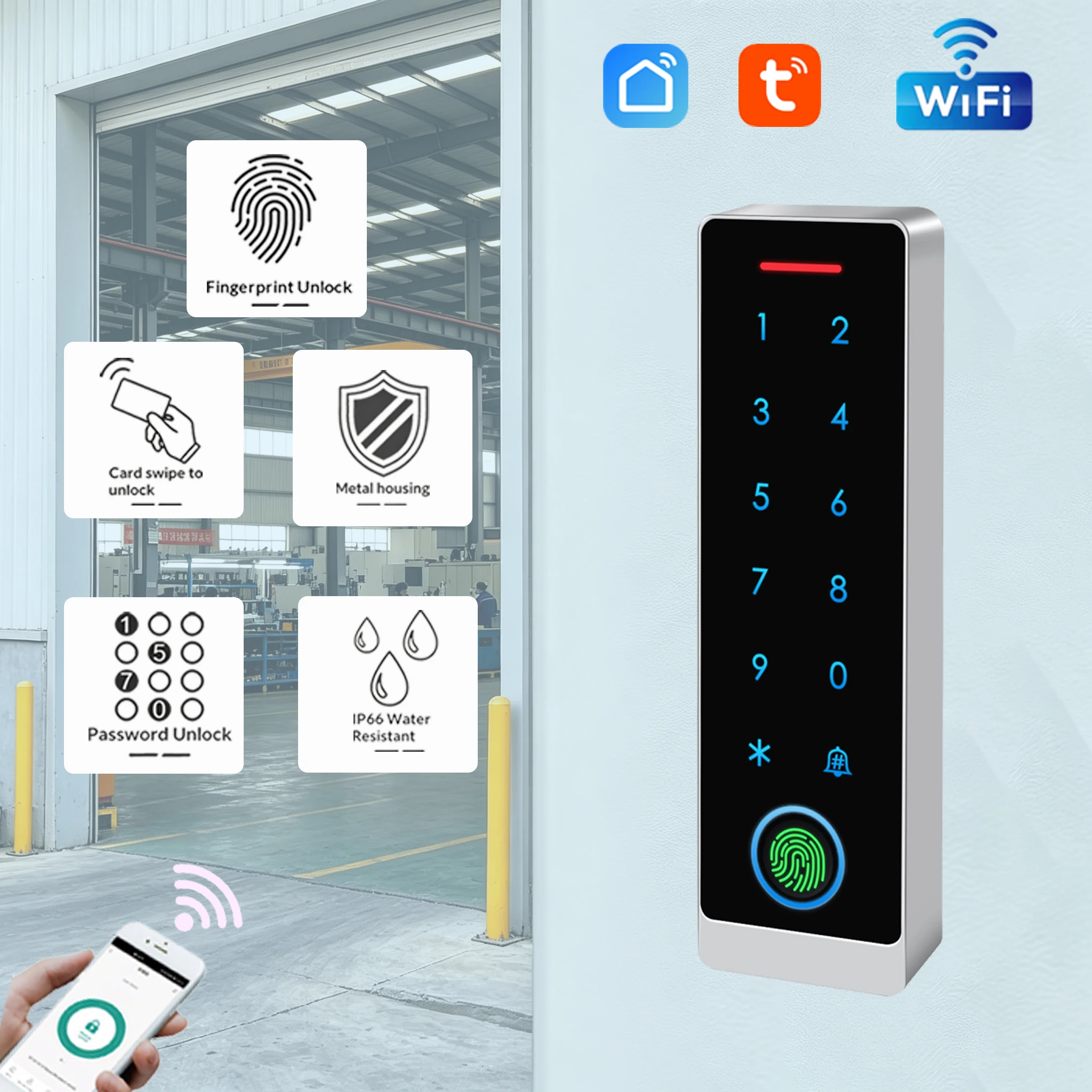 tuya-wifi-smart-door-lock-fingerprint-password-access-control-electronic-lock-app-remote-control-unlock-record-home-security