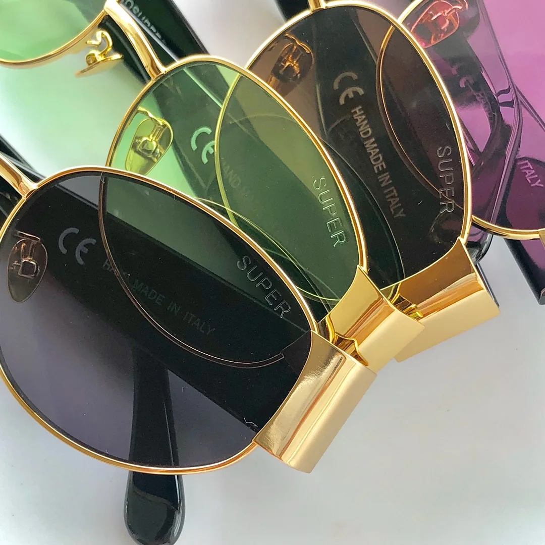 

Новое поступление LUXURYDITA EMBPA DTS155T, прямоугольные мужские очки в оправе из сплава, высокое качество, популярные деловые безграничные женские солнцезащитные очки
