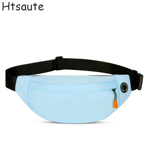 Para hombres y mujeres, bolso con cinturón, bolso de hombro, riñonera de nailon, riñonera para hombre, saco de cadera de canguro, bolso cruzado para el vientre, plátano para marido