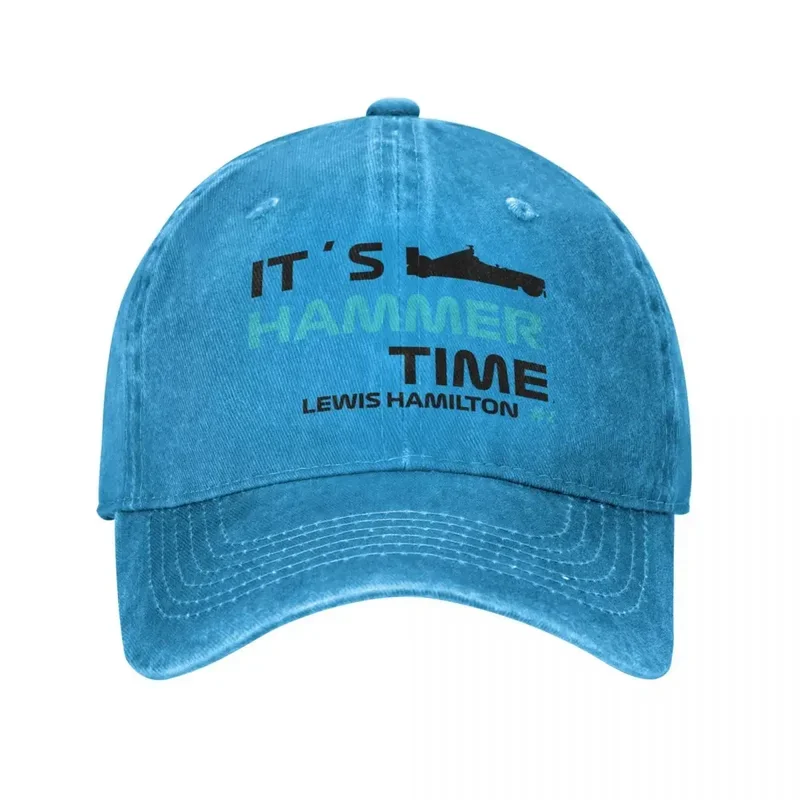 Y2K It?S Hammer Time #44 Lewis Hamilton Formula 1 Baseball Cap Icon Brand Man Caps Women'S Hats For The Sun Men'S