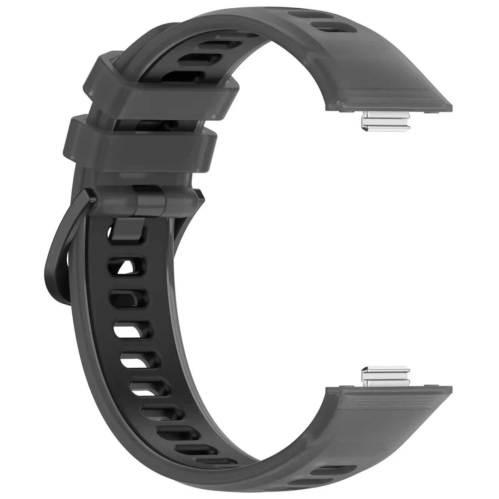 Durchscheinendes Silikonarmband für Huawei Watch Fit 5 Fit5 Pro Armband Uhrenarmband für Huawei Fit 3 4 Fit4Pro Ersatzarmband – Detail 16