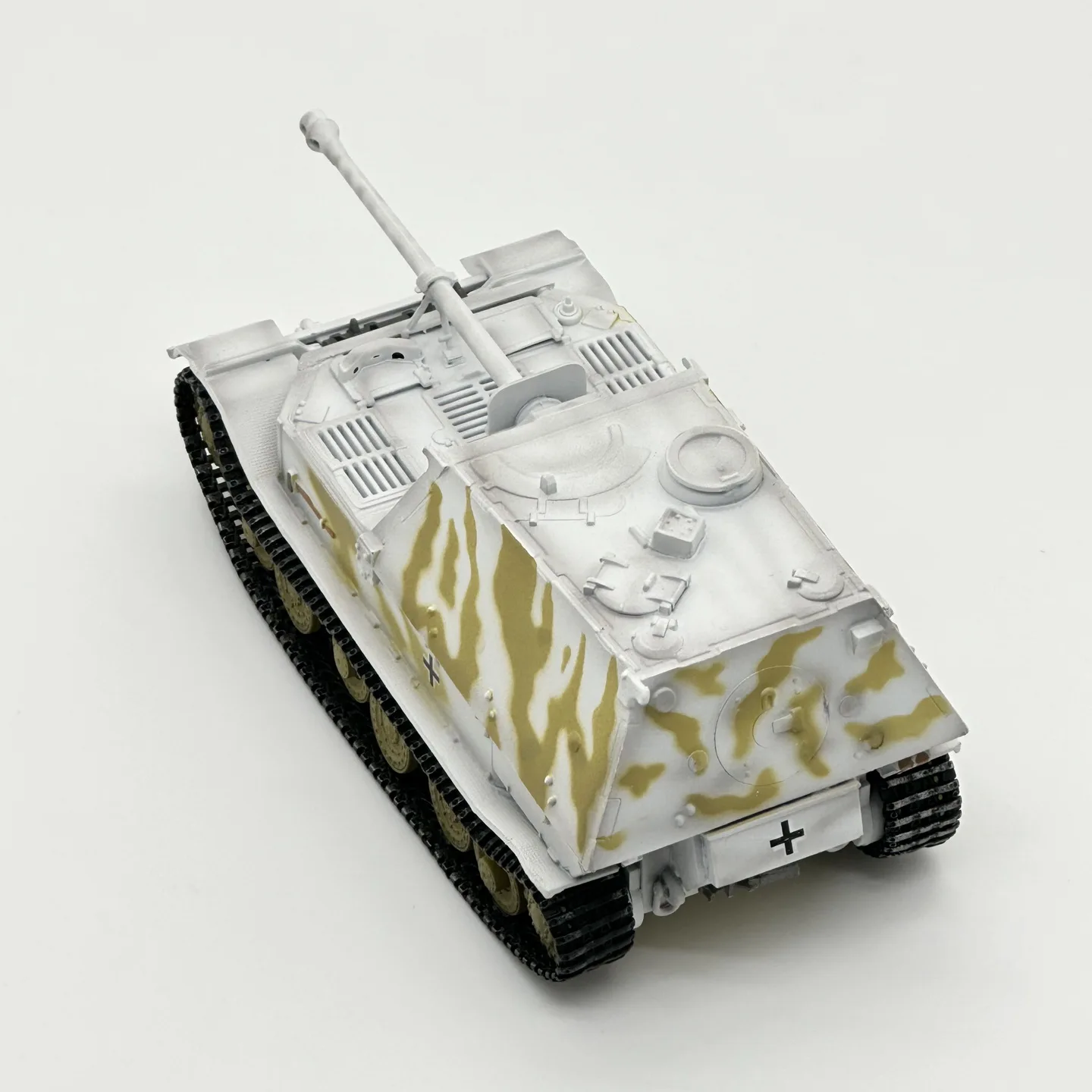 Modelo de dragão 1/72 Elefant Tank Destroyer Exército Alemão sPzJgAbt 614 Frente Oriental 1945 para Coleção de Brinquedos de Plástico NO.60356