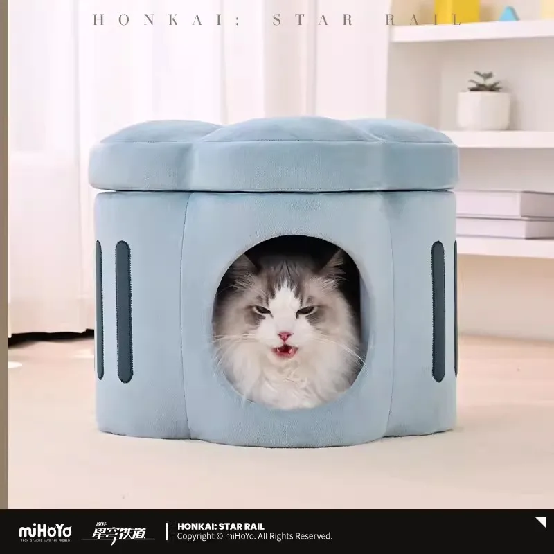 

[Genuine] Pre-sale Game Honkai Star Rail Ruan Mei Series Cosplay 3D Anime Cat Litter Halloween Gifts For Cats Accessories