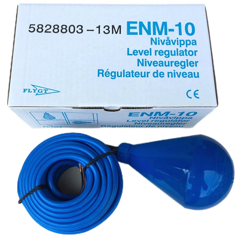 1 PCS ITT Flygt Float  Liquid Level Switch  Regulator ENM-10 Water Level Pump Automatic Controller 6M/13M/20M