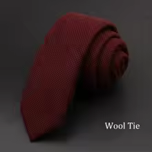 Wool Slim Tie Product