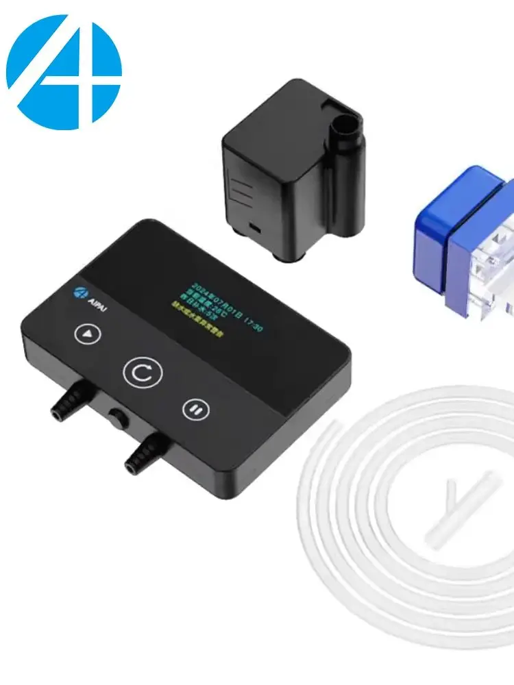 AIPAI Smart ATO System Auto Top Off do akwarium Sterowany aplikacją regulator poziomu wody Precyzyjny czujnik optyczny do akwarium rafowego Mar — 2