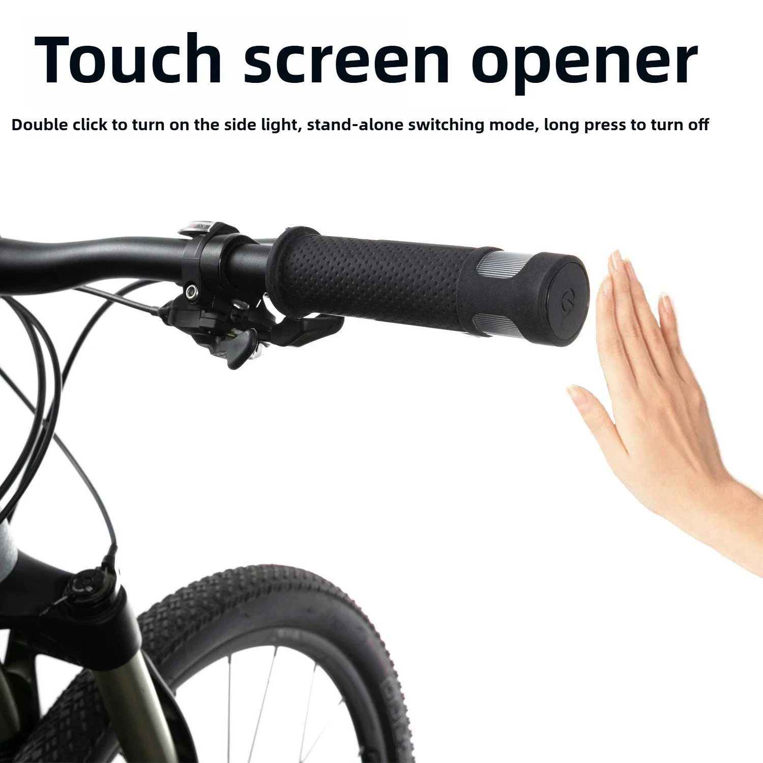 

12-режимная крышка руля скутера — многофункциональные указатели поворота с сенсорным экраном для дороги/MTB