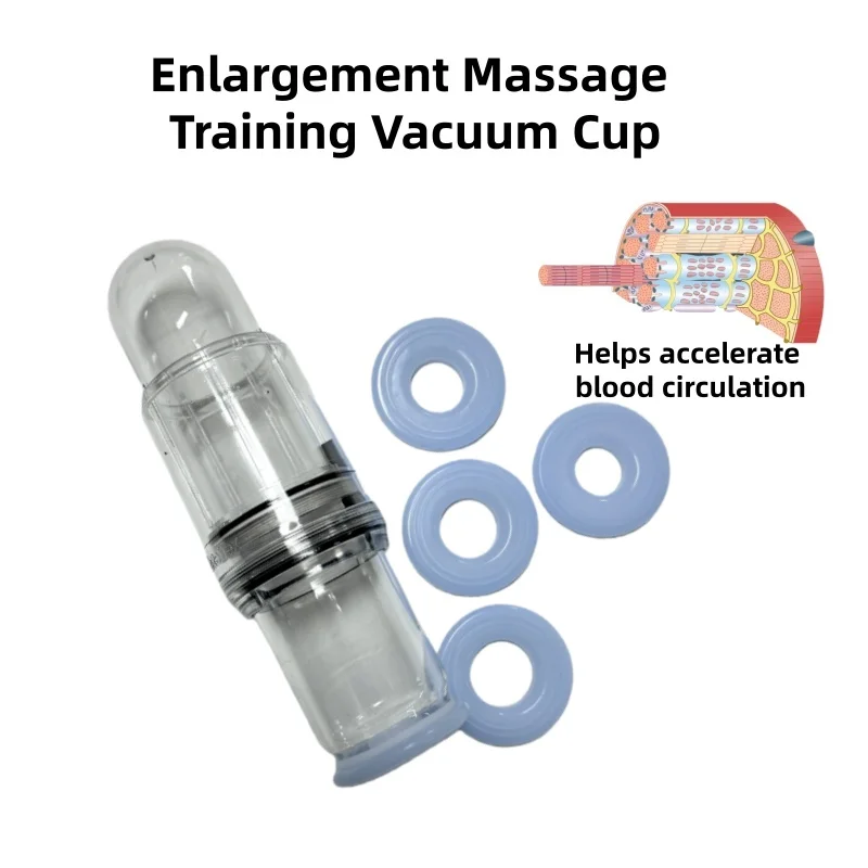 Transparent Vacuum Cup Trainer Set Male New Specific Exercise Equipment Increase Training Easy To Operate Bedroom Supplies view 6