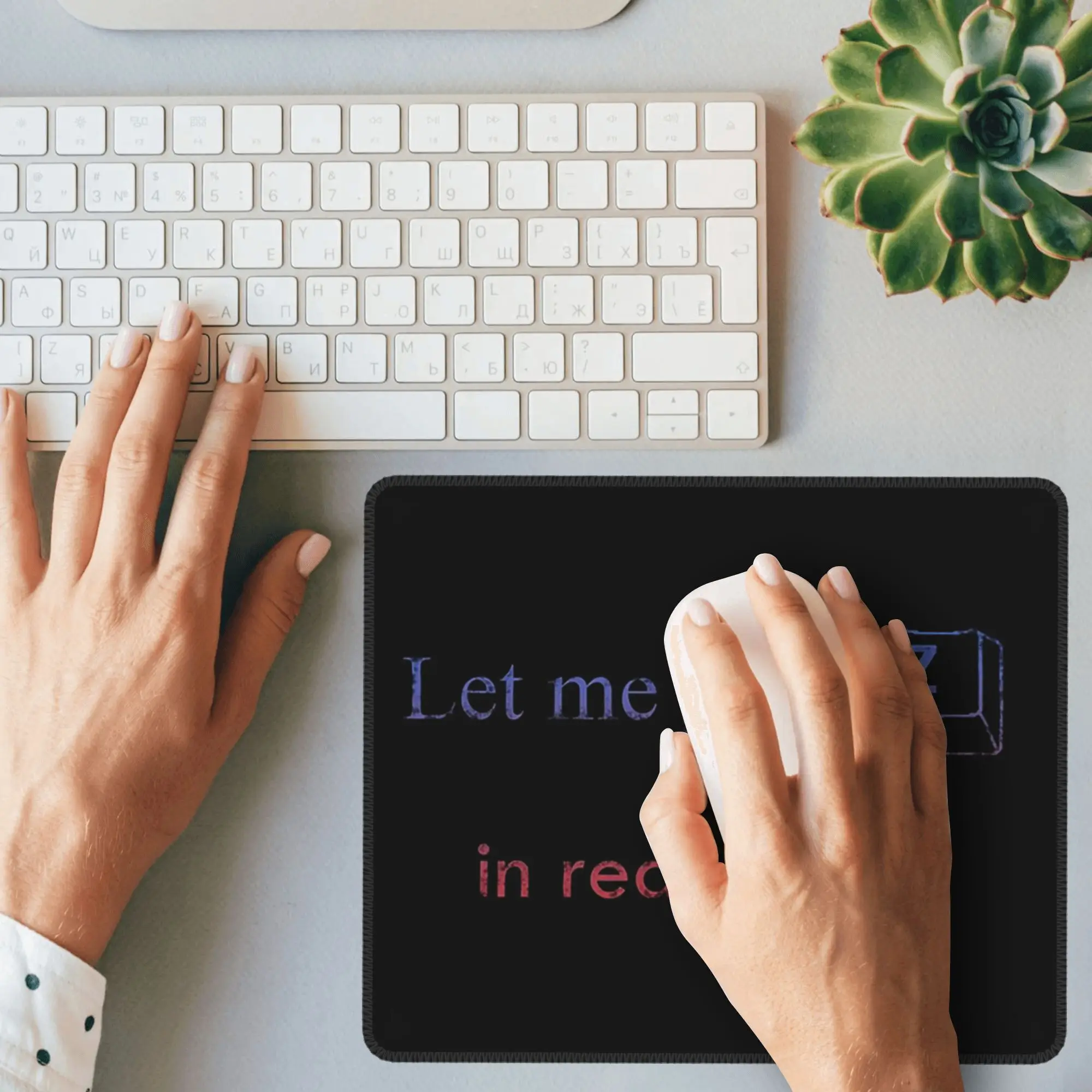 اسمحوا لي ctrl Z ماوس الوسادة الكمبيوتر لوحة المفاتيح الماوس حصيرة ألعاب الكمبيوتر المحمول حصيرة مكتب الملحقات الجدول الحصير