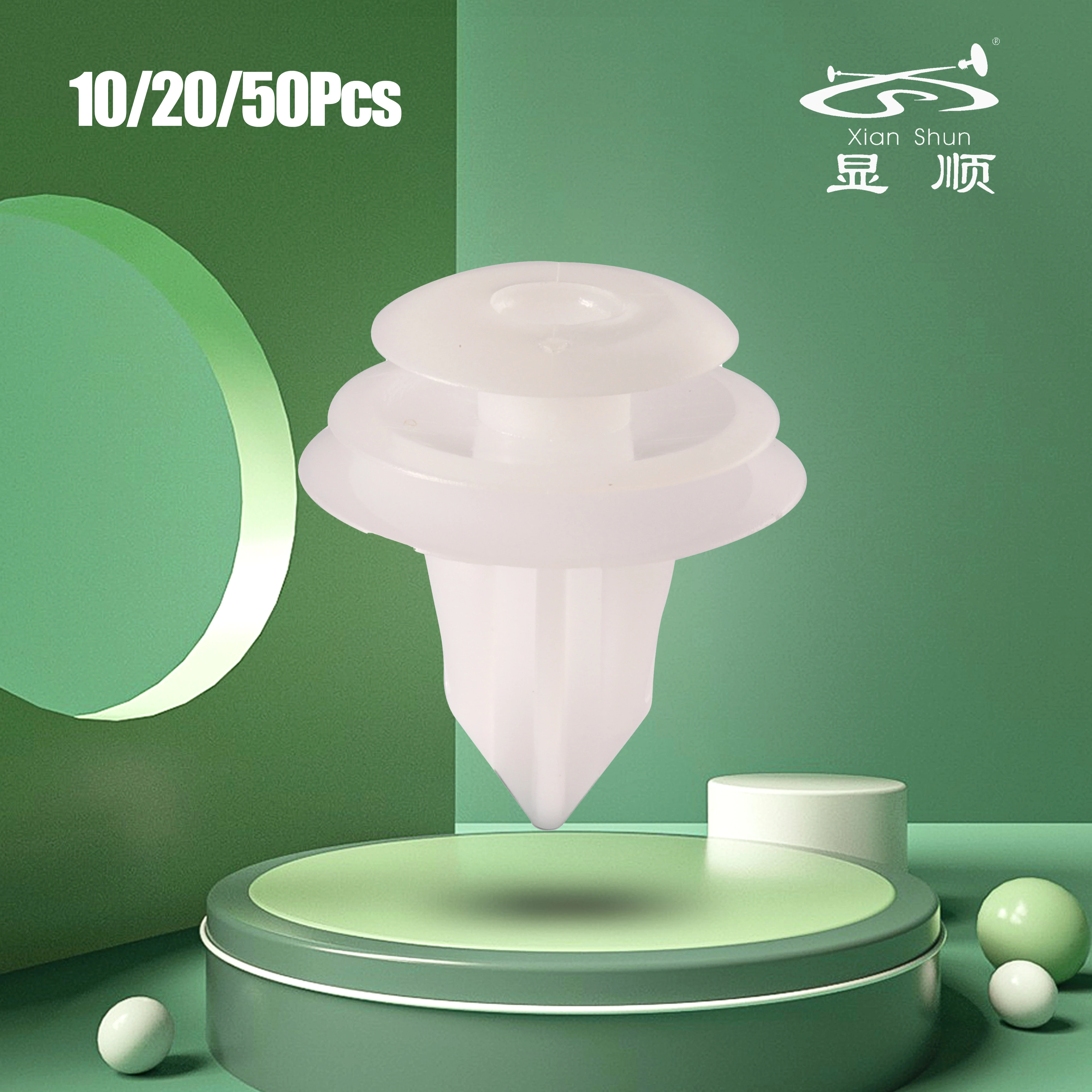 

10/20/50Pcs White POM 9046710161 9046709206 6777135010 MR550882 MU481245 55Z1609003 61Z1610001 909130115 909130076 GE4T68865A