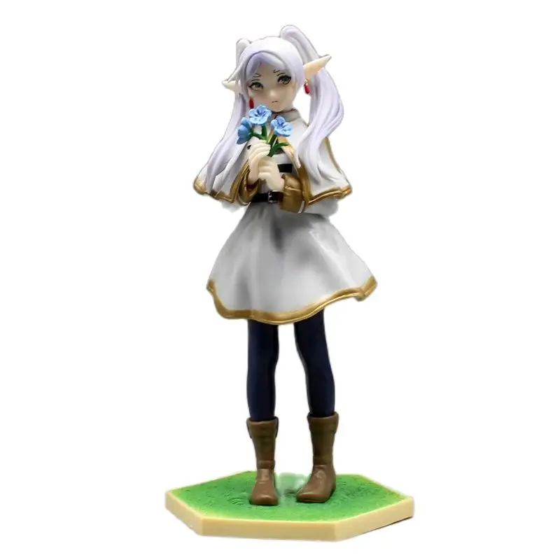 Frieren Voorbij Het Einde Van De Reis 2x Selectible Beeldje, 6 "Animatiefiguur Anime Model Siergaragepakket Ornamentpop