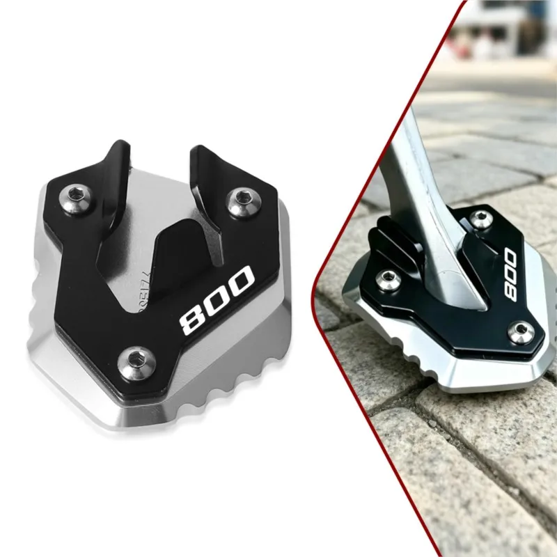 For Tiger 800 XC 2010-2014 800 XCx XCa XR XRx XRt 2015-2023 Kickstand Side Stand Support Enlarge Extension Plate Pad Accessories