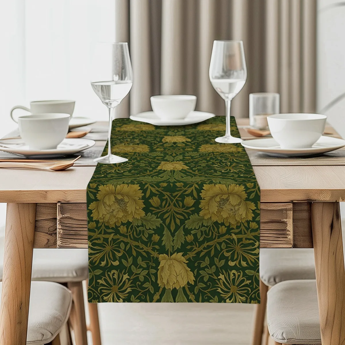

Decor Table Runner Table Flag For Wedding,Restaurant,Holiday Gathering New Year,Birthdays