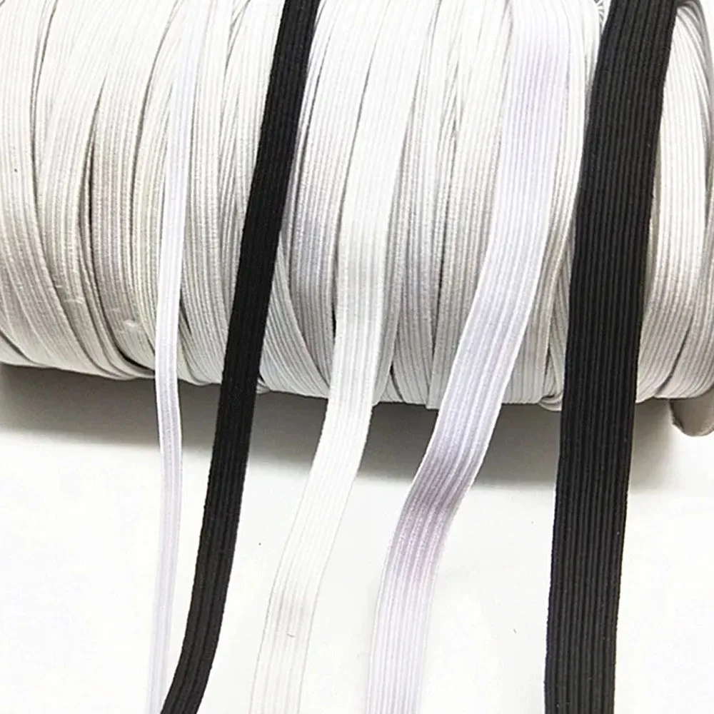 10 Meter Elastische Bänder Elastisches Seil 3/6/8/10/12 mm Gummi-Elastikkordel Band Bekleidungs-Nähzubehör Elastisches Seil – Detail 2