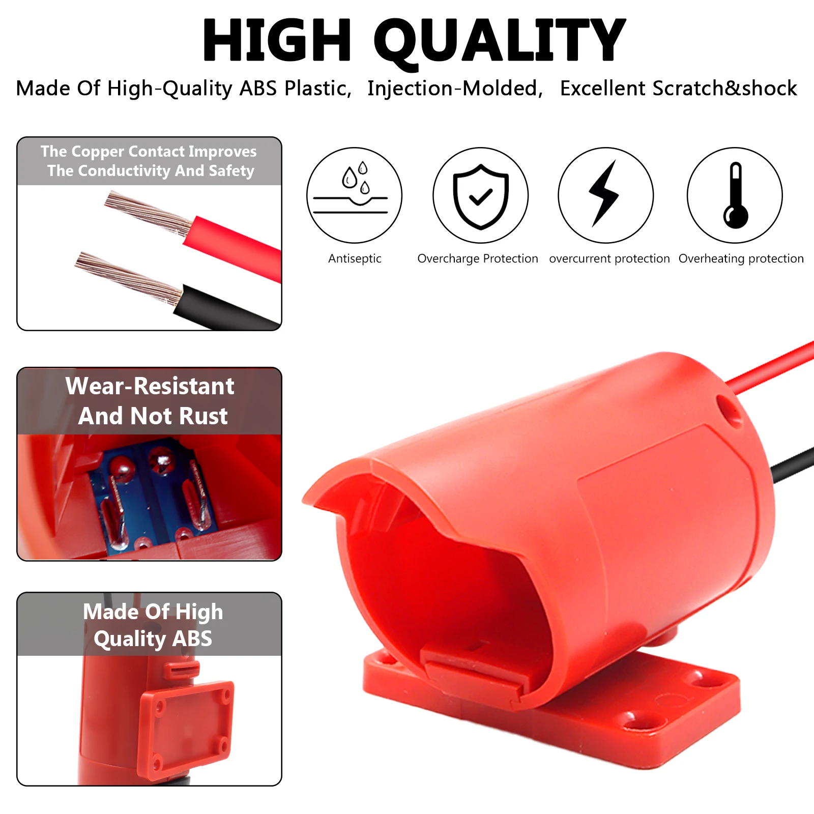 Imagem -03 - Adaptador Conversor 30a Fusível para Milwaukee 12v Bateria de Lítio Fonte de Alimentação Externa Conector Faça Você Mesmo Suporte M12