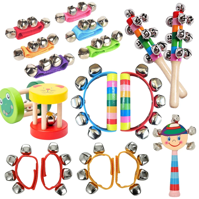 Bunte Baby rasseln machen Ton sensorisches Spiel Baby Entwicklung Glocke Spielzeug Rassel Spielzeug Geschenke für Jungen Mädchen Montessori Spielzeug für Kinder