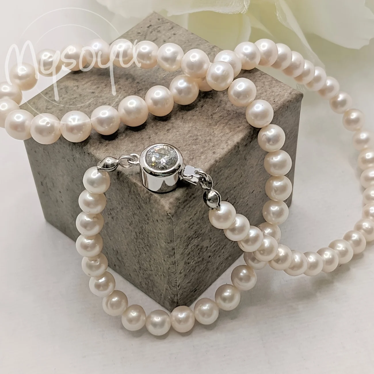 

Ожерелье из пресноводного жемчуга MYSOYA, длинное, с жемчужинами 6-7 мм, круглой формы, белого, розового и фиолетового цветов, в подарочной коробке, подарок на день рождения/свадьбу