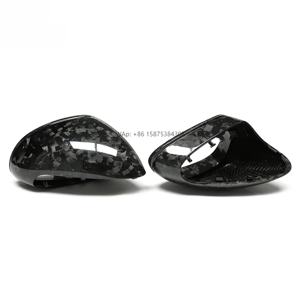 

LHD 911 Forged Dry Carbon Fiber Mirror Cover Prepreg Side Mirror Casing Replacement for 911 991.1 2013-2015