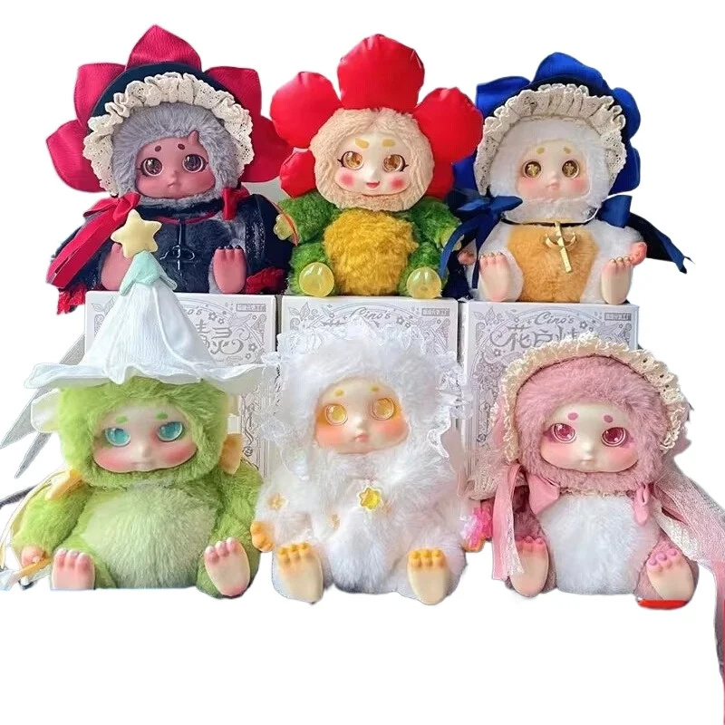 ‌-オリジナル-cino-sweetwhisper-花の庭の妖精シリーズブラインドボックスぬいぐるみグッズフィギュアハイブリッドビニール装飾誕生日ギフト