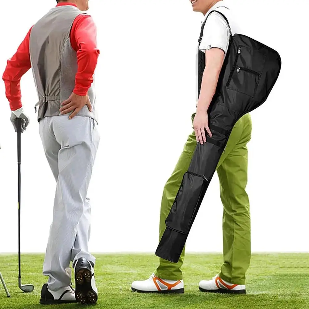 Sports Golf Club Bag Lightweight Waterproof Shoulder Portable Unisex Outdoor Club Bag Practice Bag Storage Training Golf B8A6