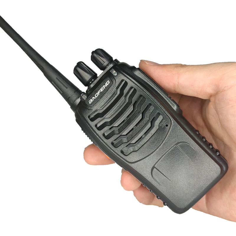 Baofeng-walkie-talkie de BF-888S, conjunto de Radio bidireccional, BF 888s, UHF 400-470MHz, 16 canales, transceptor de Radios CB, 2 piezas