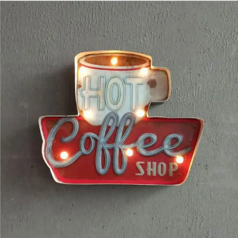 Novelty Wall Light Fixtures Mini Closet Night Lamp Motion Coffee Shop Bar Wall Lamp Coffee Shop Indicator Light