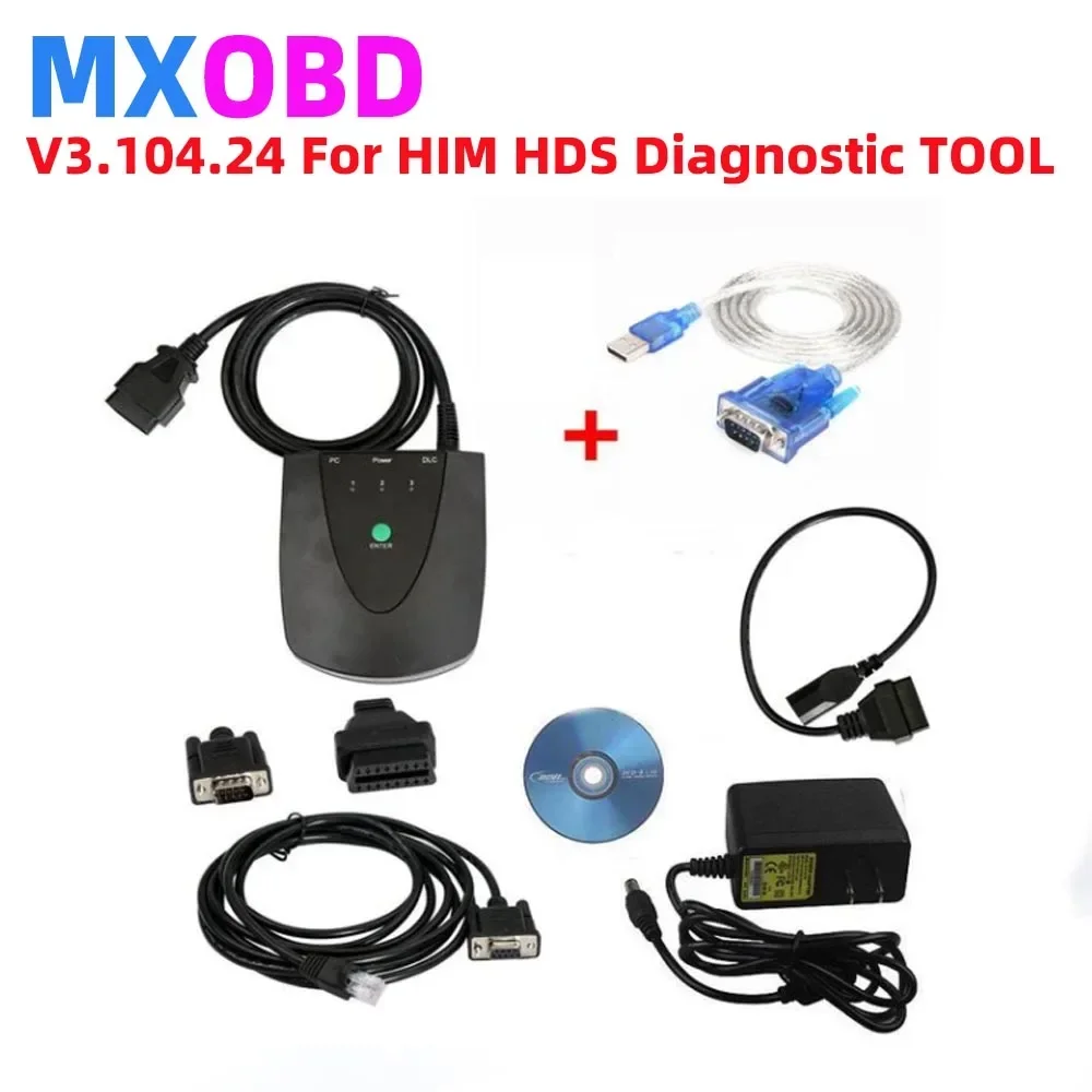 

V3.104.24 For Honda HDS Tool HIM Diagnostic Tool For Honda HDS Newest Version with Double Board USB1.1 To RS232 OBD2 Scanner