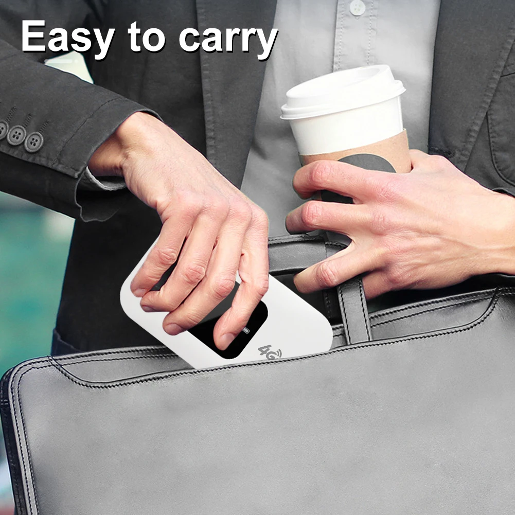 

Модем-маршрутизатор 4G LTE, 2100 мАч, 150 Мбит/с, беспроводной маршрутизатор, поддержка 8–10 пользователей со слотом для SIM-карты, точка доступа, Wi-Fi-устройство для путешествий в автомобиле