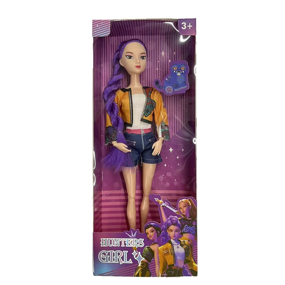2025 NEUE Heiße Anime Dämon Hunters Action Figure Puppe Spielzeug Rumi Mira zoi Charakter PVC maske Figur Geburtstag Geschenk Fan Club geschenke
